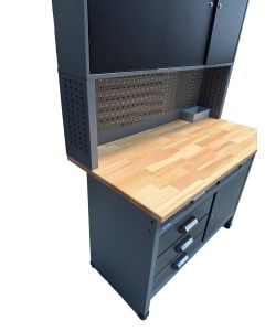 Seitenw. / L-Träg. groß (Paar, f. Lochw. H. 60 cm), Hellgr. Modell 1949