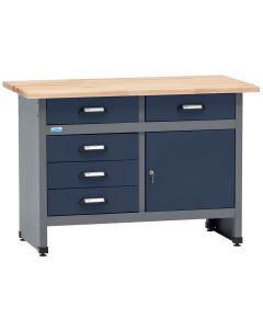 Küpper Werkbank-Set 70411 mit 10 Werkzeugeinsätzen, Breite 120 cm