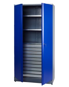 Küpper Materialschrank, Modell 70580, B. 91 cm H. 204 cm