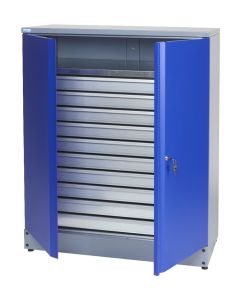 Küpper Materialschrank, Modell 70690, B. 91 cm H. 110 cm