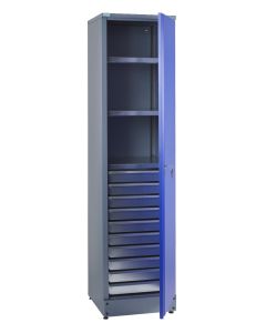 Küpper Materialschrank, Modell 70790, B. 45,5 cm H. 180 cm