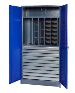 Küpper Materialschrank, Modell 70880, B. 91 cm H. 180 cm