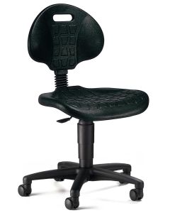 Topstar Werkstattstuhl "Tec 20 Basic",  schwarz/ PU, Modell 72220PU0