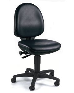Topstar Werkstattstuhl "Tec 50 Basic", schwarz, Kunstleder, Modell 72250D10 