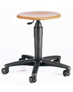 Topstar Werkstattstuhl "Tec 60 Basic",  schwarz, Holz, Modell 72260H01