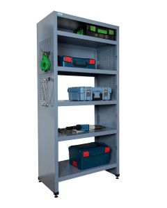 Küpper Regal, Modell 89300, B. 91 cm H. 204 cm