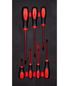 Schubladeneinsatz Schraubendrehersatz Kreuzschlitz, Modell 95023 