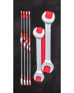 Schubladeneinsatz für Werkbank, Gabelschlüssel-Set, 10-tlg. Modell 95025  