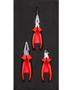 Schubladeneinsatz für Werkbank, 3-tlg. Zangenset, Modell 95034