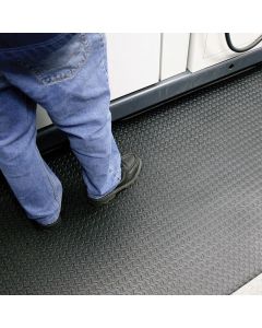 Arbeitsplatzmatte "Orthomat Diamond", 0,9 x 1,5 m, schwarz, Modell DAF010002