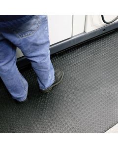 Arbeitsplatzmatte "Orthomat Diamond", 0,9 x 1,5 m, schwarz, Modell DAF010002