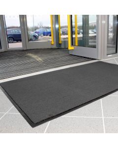 Allround-Schmutzfangmatte "Entra Plush", 0,6 x 0,9 m, grau, Modell PP060001